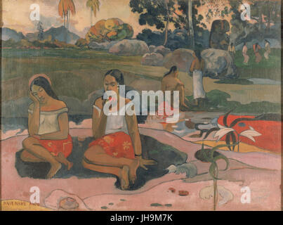 Gauguin, Paul - source sacrée, Doux rêves NEF NEF (MEO) Banque D'Images