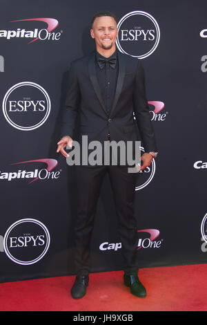 Los Angeles, CA, USA. 12 juillet, 2017. Steph Curry à la 25 ESPYS lors du Microsoft Theatre de Los Angeles, Californie le 12 juillet 2017. Credit : Faye Sadou/media/Alamy Punch Live News Banque D'Images