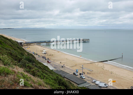 Près de la jetée de Boscombe Bournemouth, Dorset, Angleterre. Banque D'Images