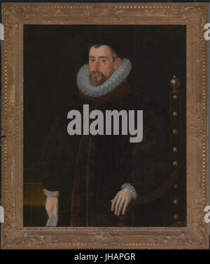 John de Critz - Sir Francis Walsingham - Banque D'Images