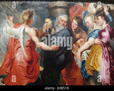 Jacob Jordaens (da rubens) lot e figlie, 1618-20 le ca. 02 Banque D'Images