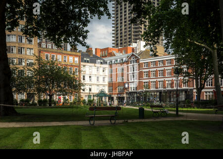 Avis de Charterhouse Square, London, UK Banque D'Images