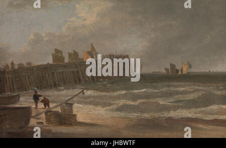 John Crome - Yarmouth Jetty - Banque D'Images