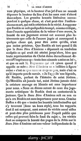 John Ruskin - La Bible d'Amiens - 076 Banque D'Images