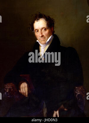 Giuseppe Molteni - Portrait de Giuseppe Poldi Pezzoli - Banque D'Images