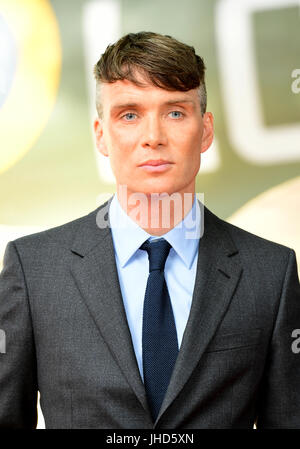 Cillian Murphy participant à la première mondiale de Dunkerque à l'Odeon Leicester Square, Londres. Banque D'Images