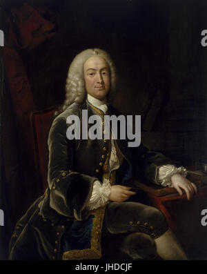 Jean-Baptiste Van Loo - William Murray, premier comte de Mansfield - Banque D'Images