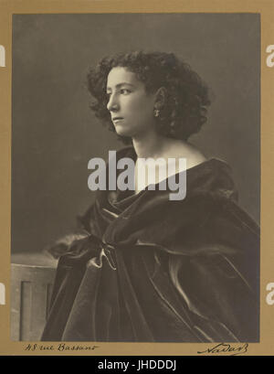 Nadar, Sarah Bernhardt - Getty Museum Banque D'Images