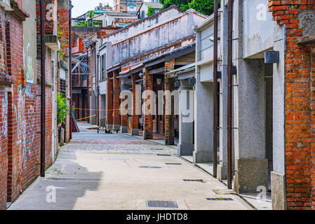 TAIPEI, TAIWAN - Le 26 juin : Street View de Bopiliao bloc historique, un célèbre salon qui visite les gens à voir l'architecture chinoise traditionnelle comme il a été Banque D'Images