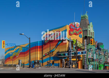 Ripley's Déménagement théâtre, musée sur Clifton Hill Niagara Falls dans la rue Banque D'Images