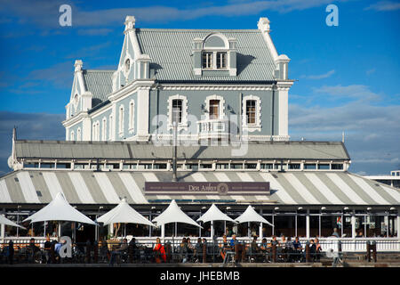 Den Anker restaurant, Victoria & Alfred Waterfront, Cape Town, Afrique du Sud Banque D'Images