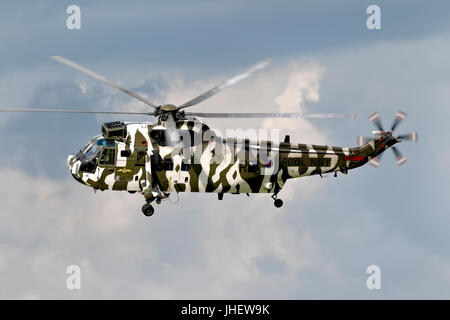 Un Westland Sea King de la Royal Navy HC.4, à l'hélicoptère Yeovilton International Air Day 2011. Banque D'Images