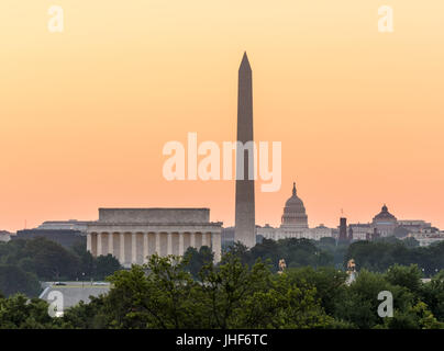 L'aube de Pays-bas Cotillion de Washington DC Banque D'Images