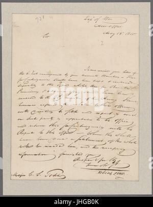 Lear, Tobias. Ministère de la guerre. Aux grands C.S. Todd (NYPL)11868620-5385982 b Banque D'Images