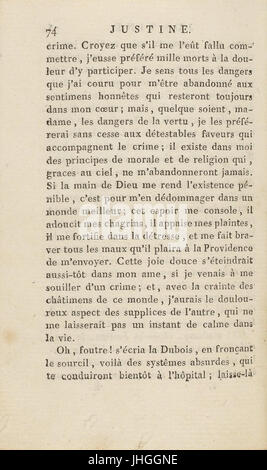 JustineJuliette1797Astuce74 Banque D'Images