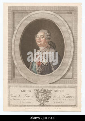 Louis Saisir, Roi de France et de Navarre (NYPL Hadès-252334-478525) Banque D'Images