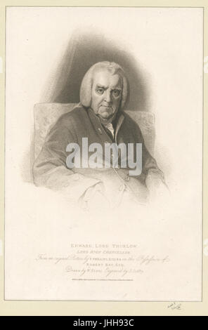 Edward, Lord Thurlow, Lord High Chancellor (NYPL b12349141-420643) Banque D'Images