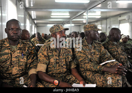 2016 04 19 Groupe de combat de l'UPDF-7 (25917221434) Banque D'Images