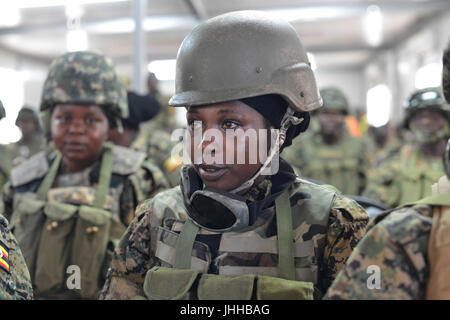 2016 04 19 Groupe de combat de l'UPDF-3 (26496227286) Banque D'Images