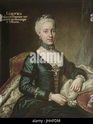 Maria Luisa de l'Espagne - Innsbruck, Hofburg, Lothringerzimmer Banque D'Images