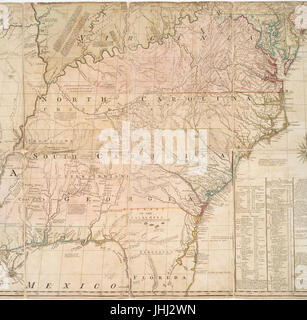 Une carte de la dominions Britanniques et Français en Amérique du Nord, avec les routes, les distances, limites, et l'étendue des colonies, humblement inscrit à la Très Honorable le comte de Halifax, (NYPL)15318483-1950404 b Banque D'Images