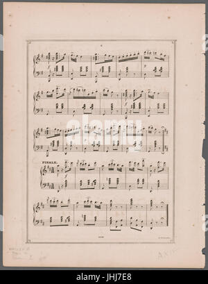 Souvenir de ballet, polka mazurka de Faust (NYPL)12148738-5179604 b Banque D'Images