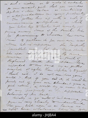 Tappan, (Caroline), lettre à. 5 septembre, (1851). Copie dans la main de SAPH (NYPL)15823745-5047059 b Banque D'Images