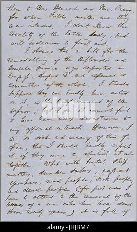 Ticknor, William (D.), à l'ALS. 15 août 1854 (NYPL)15823745-5070951 b Banque D'Images