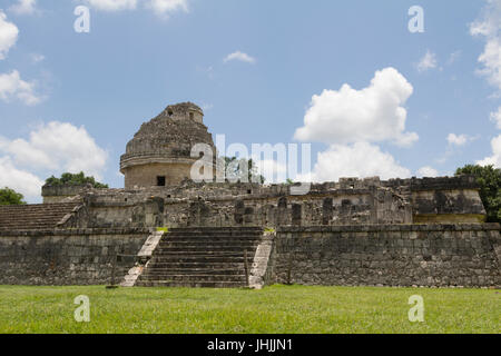 Le 'temple' observatory El Caracol Banque D'Images