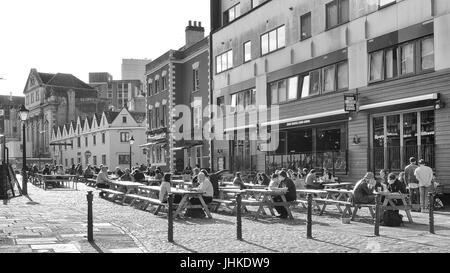 Street Photography Waterfront Bristol Banque D'Images