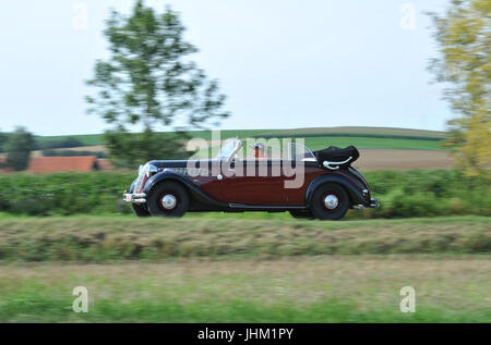 BMW 326 cabriolet 2 portes (1935-1941) avant guerre, voiture de luxe Banque D'Images