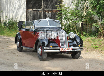 BMW 326 cabriolet 2 portes (1935-1941) avant guerre, voiture de luxe Banque D'Images