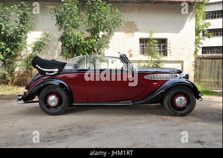 BMW 326 cabriolet 2 portes (1935-1941) avant guerre, voiture de luxe Banque D'Images