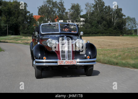 BMW 326 cabriolet 2 portes (1935-1941) avant guerre, voiture de luxe Banque D'Images