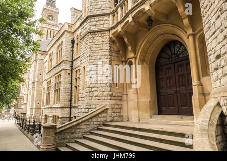 L'aspect avant d'Ealing Town Hall, Londres W5, Angleterre, Royaume-Uni. Banque D'Images