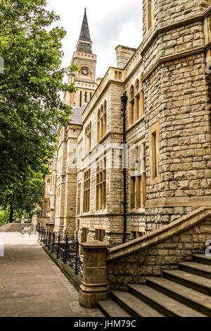 L'aspect avant d'Ealing Town Hall, Londres W5, Angleterre, Royaume-Uni. Banque D'Images