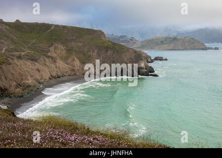 Couleurs de Mori Point. Banque D'Images