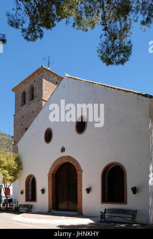 Marbella, Andalousie/ESPAGNE - 3 juillet : Église de l'Immaculée Conception à Mijas Andalousie Espagne le 3 juillet 2017 Banque D'Images