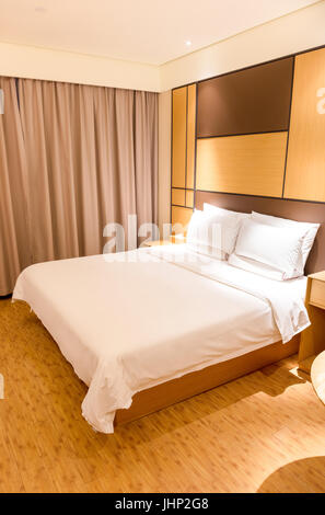 La vue d'un Interial fantaisie Chambre d'hôtel. Banque D'Images