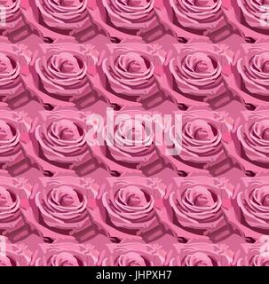 Motif de Rose transparent vecteur jardin fleurs lavande rose élégant, Floral aquarelle illustration design pour papier fond textile et du Crea. Illustration de Vecteur