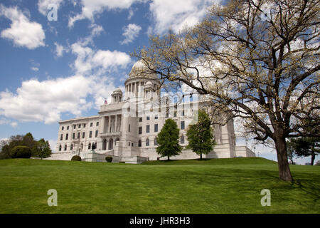 Rhode Island State Capitol à Providence Banque D'Images