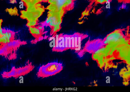 Abstract photo psychédélique partie de séries de photos qui peut être utilisé comme arrière-plan séparément ou pour créer des animations gif ou des vidéos de courte durée Banque D'Images