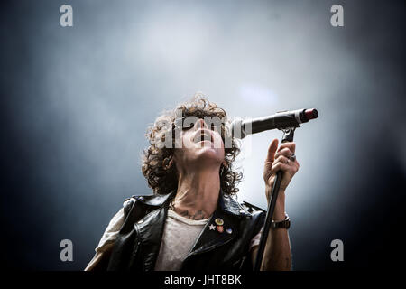 Locarno, Suisse. 15 juillet, 2017. Il se produit au LP Moon&Stars Festival 2017 © Roberto Finizio / Alamy Live News Banque D'Images