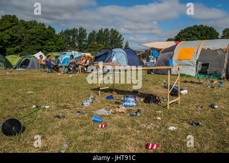 Latitude Festival, Royaume-Uni. 16 juillet, 2017. Preuve de la nuit d'avant - La Latitude 2017 Festival, Henham Park. Suffolk 16 Juillet 2017 Crédit : Guy Bell/Alamy Live News Banque D'Images