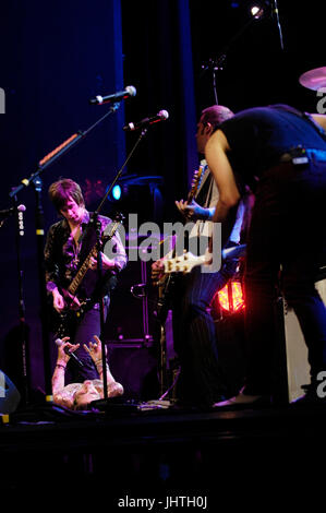 Yui effectuer Vans Warped Tour 15e anniversaire Septembre 6,2009 du club nokia de los angeles. Banque D'Images