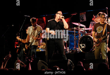 Bad Religion effectuer Vans Warped Tour 15e anniversaire Septembre 6,2009 du club nokia de los angeles. Banque D'Images