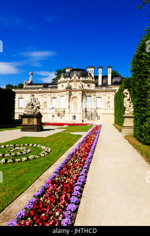 Schloss Linderhof, Munich, Bavière, Allemagne Banque D'Images