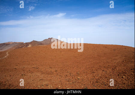 Iles Canaries, Tenerife, malpais ou volcanique Pico Viejo autour de badlands, vieille Crête, deuxième plus haut sommet de Tenerife et des Iles Canaries Banque D'Images