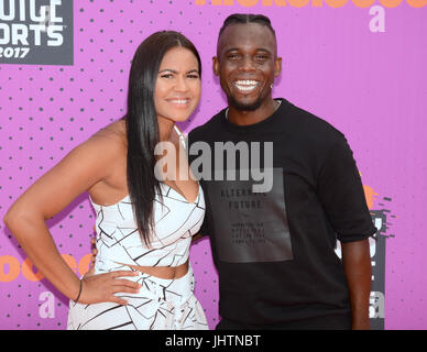 Blake Leeper assiste aux Prix sportifs Nickelodeon Kidss' Choice 2017 Pauley Pavilion Los Angeles, Californie, le 13,2017 juillet. Banque D'Images