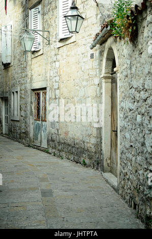 Dans Budva Monténégro Banque D'Images